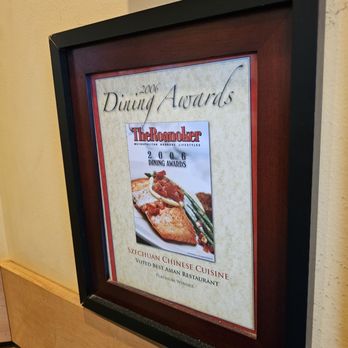 Szechuan Restaurant - More framed awards hanged on the wall of the foyer of the restaurant. - Chinese Near Me - Salem, Virginia Szechuan Restaurant - More framed awards hanged on the wall of the foyer of the restaurant. - Chinese Near Me - Salem, Virginia