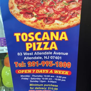 Toscana Pizza - Tuscan Near Me - Allendale, New Jersey Toscana Pizza - Tuscan Near Me - Allendale, New Jersey