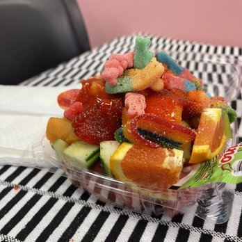 Chamoy Ricos - a bowl of fruit salad - Mexican Near Me - Shelbyville, Kentucky Chamoy Ricos - a bowl of fruit salad - Mexican Near Me - Shelbyville, Kentucky