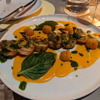 Shukette - Grilled shrimp skewers - Middle Eastern Near Me - New York, New York