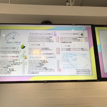 Miss Cheese Tea Cafe - Menu! - Bubble Tea Near Me - Pasadena, California