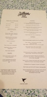 Menu photo 6 The Hummingbird Way Mobile, AL Menu photo 6 The Hummingbird Way Mobile, AL