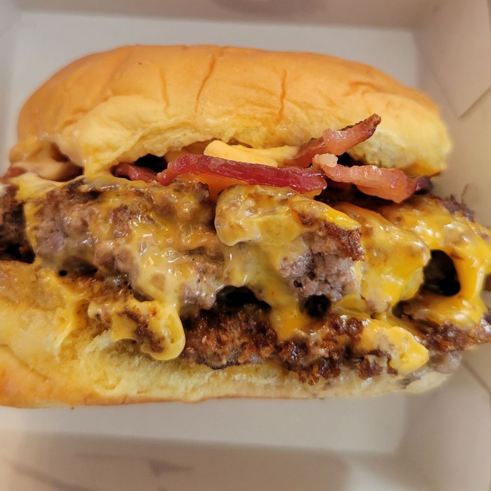 Shake Shack Long Beach - Smoke Shack (Double) - My new fave! - Burgers Near Me - Long Beach, California Shake Shack Long Beach - Smoke Shack (Double) - My new fave! - Burgers Near Me - Long Beach, California