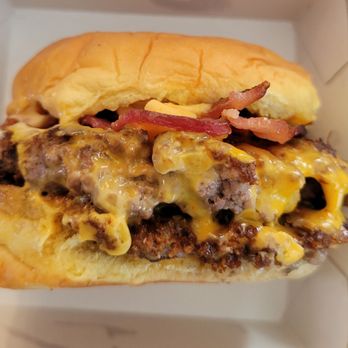 Shake Shack Long Beach - Smoke Shack (Double) - My new fave! - Burgers Near Me - Long Beach, California