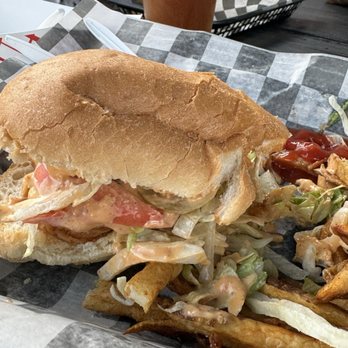 Robinhood Brewing - Shrimp Poboy - Brewpubs Near Me - Iuka, Mississippi Robinhood Brewing - Shrimp Poboy - Brewpubs Near Me - Iuka, Mississippi