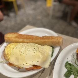 Bistro Café - Smoked Salmon Omelette