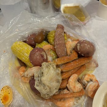 Kai's Crab Boil - Pacific combo with shrimp and snow crabs. Plenty for 3 people. - Seafood Near Me - Columbus, Ohio Kai's Crab Boil - Pacific combo with shrimp and snow crabs. Plenty for 3 people. - Seafood Near Me - Columbus, Ohio