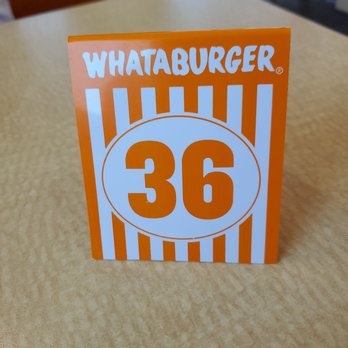 Whataburger - 1st time at this location hungry fororder 36  Dining inside - Fast Food Near Me - Prosper, Texas
