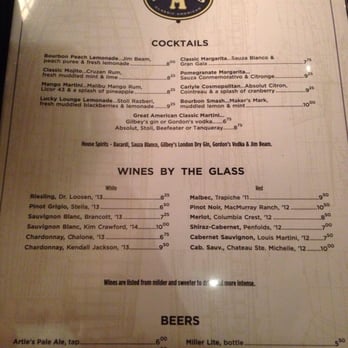 Artie's - American Near Me - Fairfax, Virginia