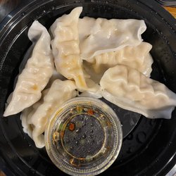 China Star Asian Garden - Steamed dumplings (was 8, ate 2) with nice (not overpowering) sauce