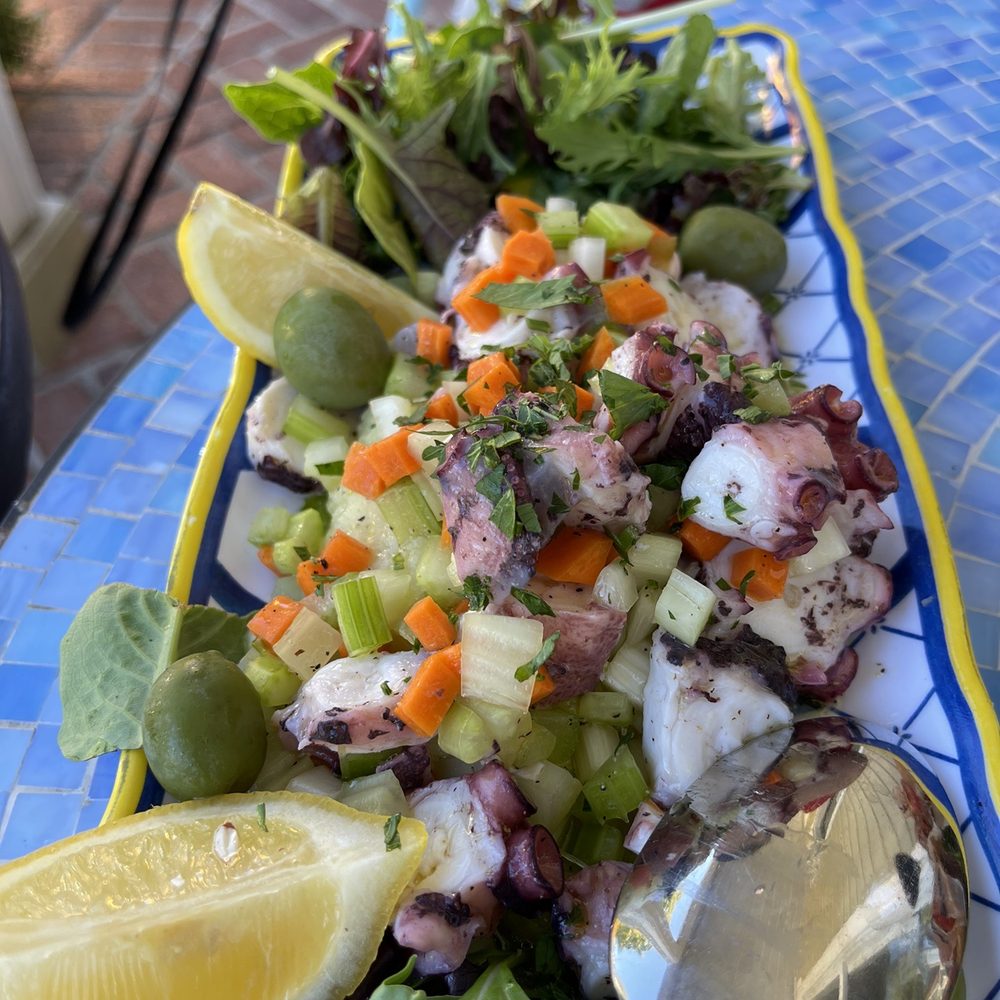 Locanda Ravello - Squid salad - Italian Near Me - Danville, California Locanda Ravello - Squid salad - Italian Near Me - Danville, California