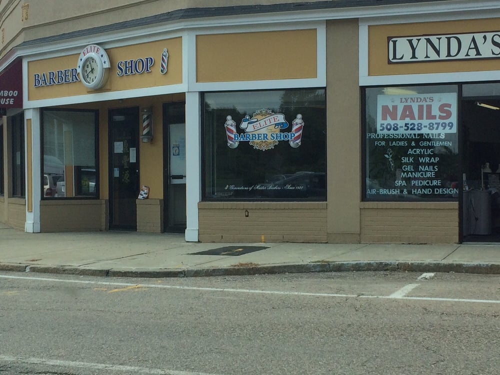 Elite Barber Shop Logo