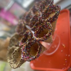 La Michoacana Ricas Nieves - Sprinkles cones mmmmmm