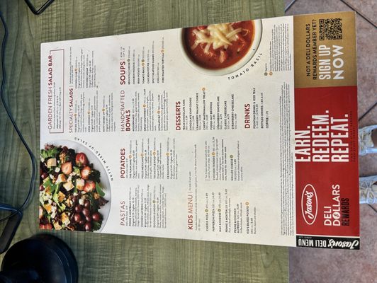 Menu photo 2 Jason's Deli Kansas City, MO