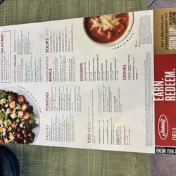 Jason's Deli - Menu