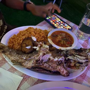 9jaGrills - Red Snapper with Jollof Rice - Seafood Near Me - Oakland, California 9jaGrills - Red Snapper with Jollof Rice - Seafood Near Me - Oakland, California