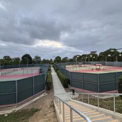 Poinsettia Community Park - TEN tennis courts. NO pickleball allowed on these courts