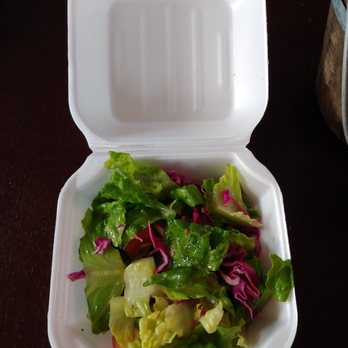 Hala In Restaurant - This is Mediterranean salad. Certainly not what is pictures on the menu - Middle Eastern Near Me - Chicago, Illinois Hala In Restaurant - This is Mediterranean salad. Certainly not what is pictures on the menu - Middle Eastern Near Me - Chicago, Illinois