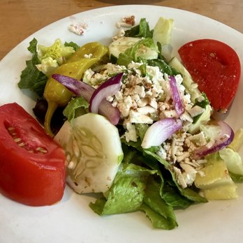 Greektown Taverna - Side Greek Salad - Greek Near Me - Naples, Florida
