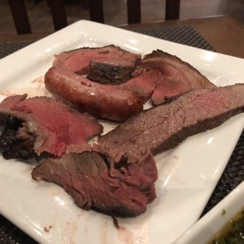 Rodizio Grill - Linguisa, sirloin, tri-tip and garlic sirloin. 3/5 -- not all of these were that great. - Brazilian Near Me - Henderson, Nevada