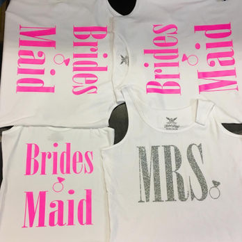 Off Tha Hook - Brides_Maid_customs_t_shirts - Customized Merchandise Near Me - Pawtucket, Rhode Island
