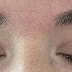 Lovely eyebrow threading - After