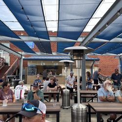 Confluence Brewing Company - The patio