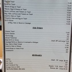 Fairview Diner - Part of the meno 7/7/18