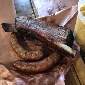 la Barbecue - Beef rib, sausages - Barbeque Near Me - Austin, Texas