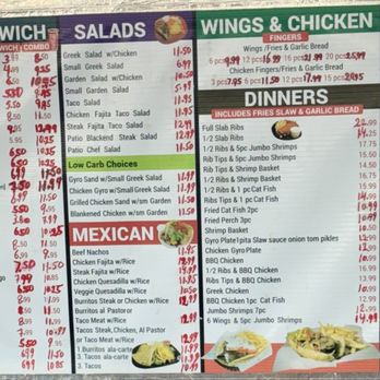 The Patio - Menu - November 5th, 2025 - American Near Me - Indianapolis, Indiana The Patio - Menu - November 5th, 2025 - American Near Me - Indianapolis, Indiana