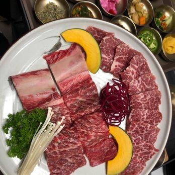 Kook Korean BBQ - Non marinated Galbi and Galbisal - Korean Near Me - Vancouver, British Columbia