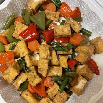 Thai Thai - Love basil with tofu (no Thai chilies and no hardly any sauce) - Thai Near Me - Hanford, California Thai Thai - Love basil with tofu (no Thai chilies and no hardly any sauce) - Thai Near Me - Hanford, California