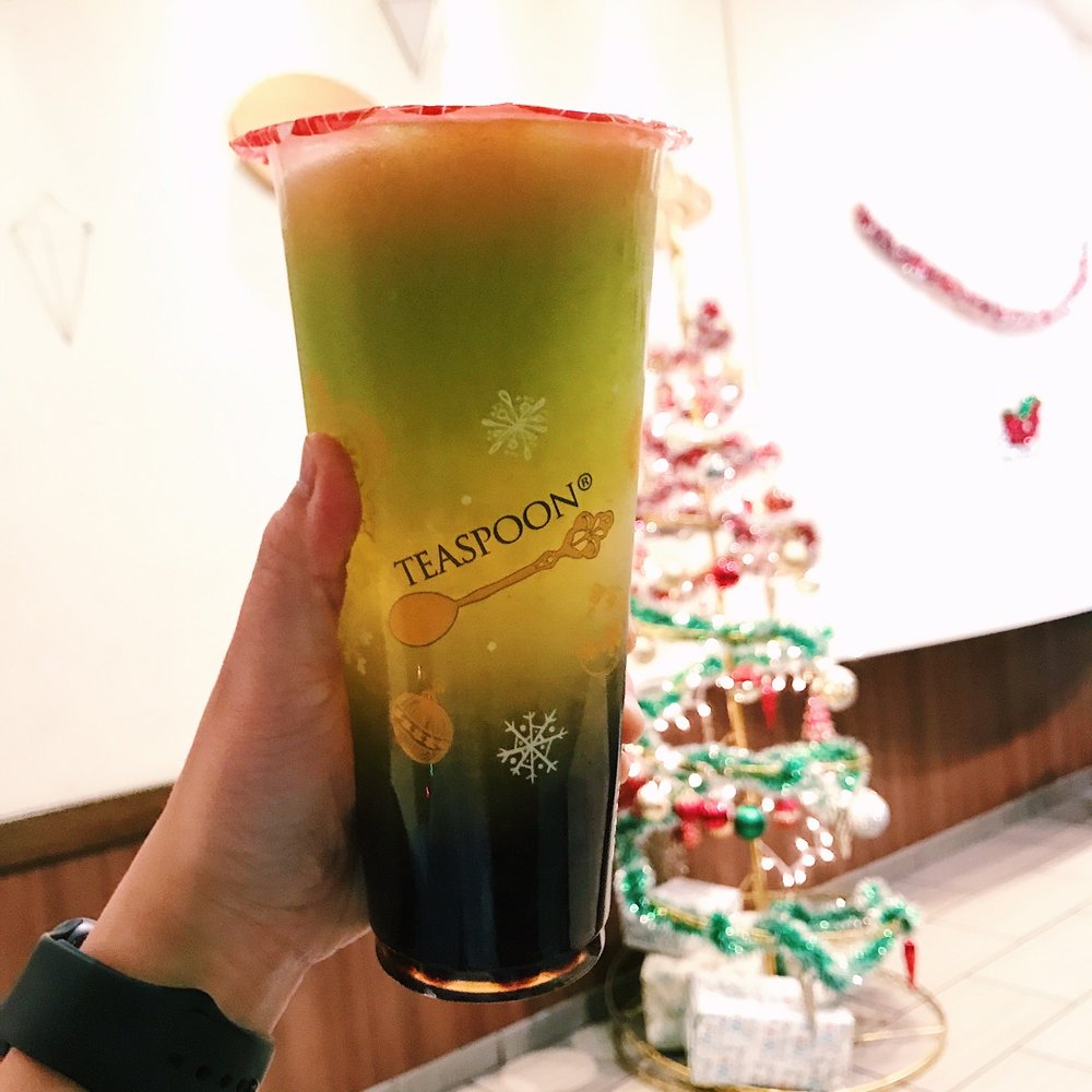 Teaspoon - Grass Hopper with boba - Desserts Near Me - San Francisco, California Teaspoon - Grass Hopper with boba - Desserts Near Me - San Francisco, California