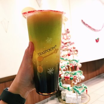 Teaspoon - Grass Hopper with boba - Desserts Near Me - San Francisco, California Teaspoon - Grass Hopper with boba - Desserts Near Me - San Francisco, California