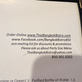 Thai Bangkok Bistro - Thai Near Me - Fort Walton Beach, Florida Thai Bangkok Bistro - Thai Near Me - Fort Walton Beach, Florida