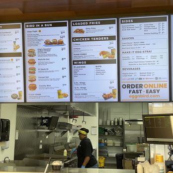 Egg N Bird - Menu Board - Chicken Shop Near Me - Upland, California Egg N Bird - Menu Board - Chicken Shop Near Me - Upland, California