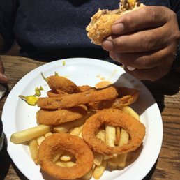 Having a burger for Martin's birthday!! Having a burger for Martin's birthday!!