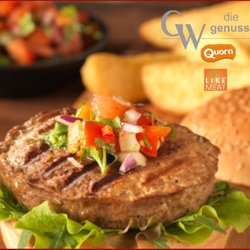 die genusswerke - Vegan essen in den GenussWerken - zum Beispiel mit Produkten von QUORN oder LIKEMEAT