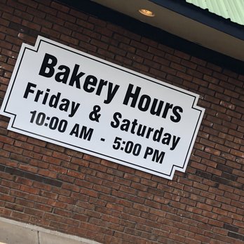 Artisanal Baked Goods - a bakery hours sign - Desserts Near Me - Anniston, Alabama Artisanal Baked Goods - a bakery hours sign - Desserts Near Me - Anniston, Alabama