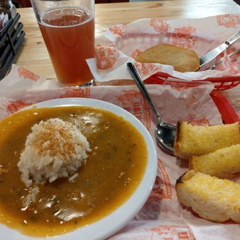 The Lost Cajun - Crawfish Etouffee with a side of French Bread and a side order of Crawfish Pie in the back. - Cajun/Creole Near Me - Amarillo, Texas The Lost Cajun - Crawfish Etouffee with a side of French Bread and a side order of Crawfish Pie in the back. - Cajun/Creole Near Me - Amarillo, Texas