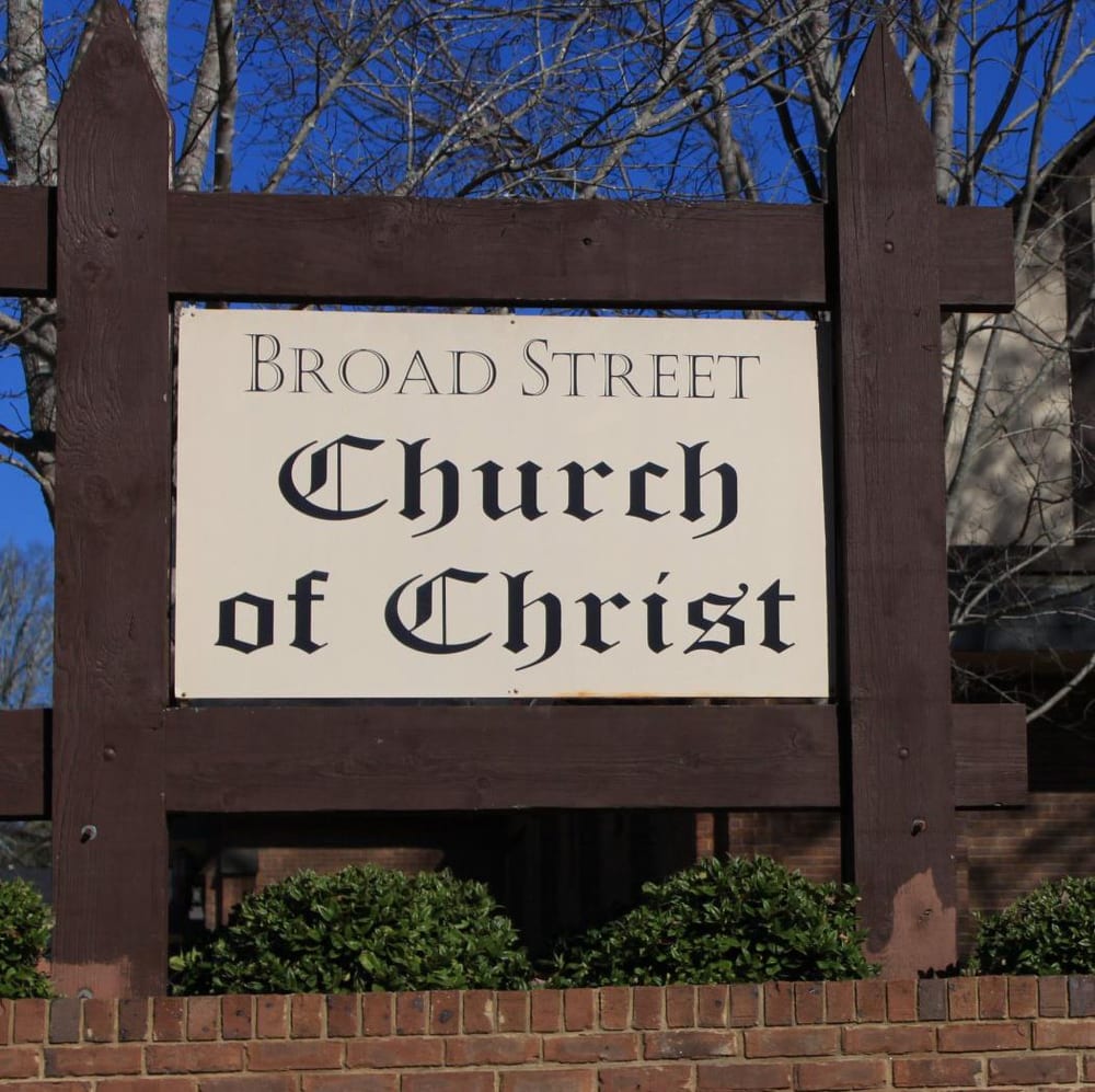 BROAD STREET CHURCH OF CHRIST Updated June 2024 408 Broad St