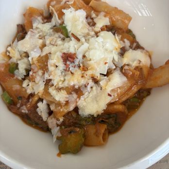Nonna Mercato - Rigatoni with fennel sausage. - Bakeries Near Me - Long Beach, California