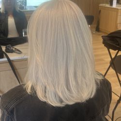 My beautiful haircut at Stone Foxx by Kathie. My hair now has lift and movement. I am ready for summer.