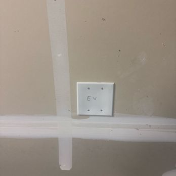 Estelar Electric - Outlet before the install, just an empty outlet with a face plate. - Electricians Near Me