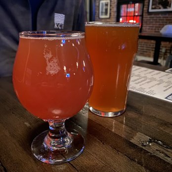 The Phoenix Brewing Co - two glasses of beer - Breweries Near Me - Mansfield, Ohio