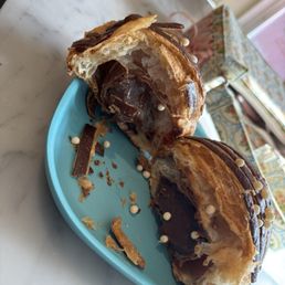 Hazelnut croissant Hazelnut croissant