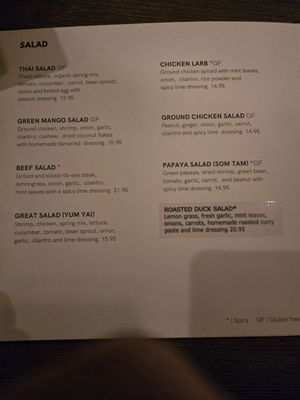 Menu photo 7 Thai Dishes MB Manhattan Beach, CA Menu photo 7 Thai Dishes MB Manhattan Beach, CA