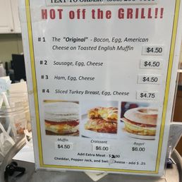 Menu as on 10/10/25