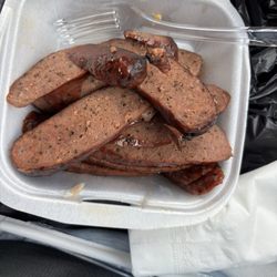 Tim’s BBQ and Fish - Cracked pepper sausage