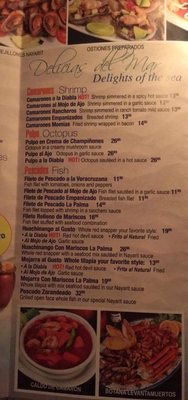 Menu photo 6 La Palma Mariscos Chicago, IL